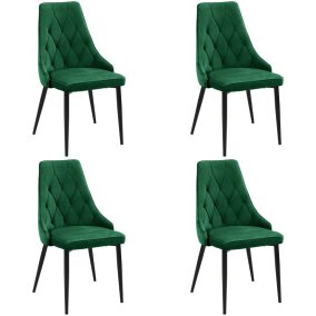 4x Sj.054 Palackzöld Szék