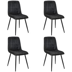 4x Sj.9 Fekete Szék