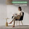 AKORD Furniture Factory ESTELLE Étkezőszék Welúr Fekete Arany Lábakkal 4 db