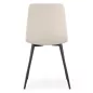   AKORD LIVO étkezőszék welur bézs fekete lábakkal 6 db-os szett
