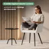 AKORD LUXANO Kárpitozott Szék Lumos Krém Fekete Lábakkal 6 db