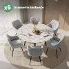 AKORD Furniture Factory LUXANO kárpitozott szék Lumos szövet világosszürke fekete lábakkal négyzetes varrással