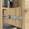 AKORD FIN Artisan Tölgy Fürdőszobai Állószekrény 140cm