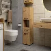 AKORD FIN Artisan Tölgy Fürdőszobai Állószekrény 140cm