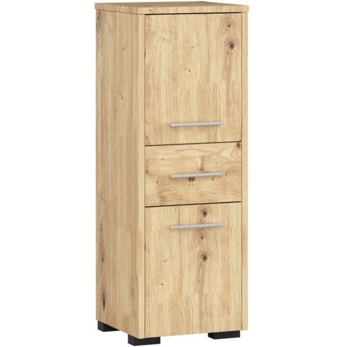 AKORD FIN Fürdőszobai Oszlopszekrény Artisan Tölgy 85cm