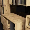 AKORD VAMI Fali Fürdőszobabútor Szett Artisan Tölgy Grafit Szürke