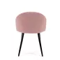 AKORD SJ.077 Steppelt Bársony Étkezőszék Rózsaszín
