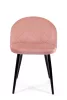 AKORD SJ.077 Steppelt Bársony Étkezőszék Rózsaszín