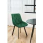 AKORD SJ.33 Bársony Étkezőszék Palackzöld