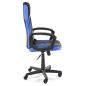 Furniture 4 Gamers FG-19 Gamer Szék Műbőr Fekete-Kék Ergonomikus