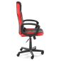  Furniture 4 Gamers FG-19 Gamer Szék Műbőr Fekete-Piros Ergonomikus
