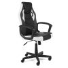 F4G FG-19 Gamer Szék Fekete-Fehér Ergonomikus