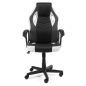 F4G FG-19 Gamer Szék Fekete-Fehér Ergonomikus