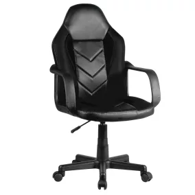 AKORD F4G FG-C18 Gamer Szék Műbőr Fekete Junior