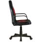   Furniture 4 Gamers FG-C18 Junior Gamer Szék Műbőr Fekete-Piros