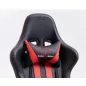  Furniture 4 Gamers FG33 Gamer Szék Műbőr Fekete-Piros Ergonomikus