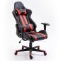   Furniture 4 Gamers FG33 Gamer Szék Műbőr Fekete-Piros Ergonomikus