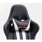 F4G FG33 Gamer Szék Fekete-Fehér Ergonomikus