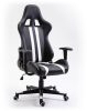 F4G FG33 Gamer Szék Fekete-Fehér Ergonomikus