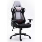 Furniture 4 Gamers FG38 Gamer Szék Szövet Szürke Ergonomikus