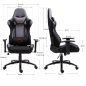   Furniture 4 Gamers FG38 Gamer Szék Szövet Szürke Ergonomikus