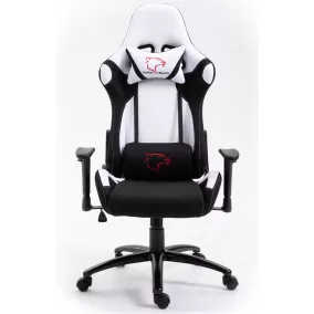 Furniture 4 Gamers FG38 Szövet Gamer Szék Fehér