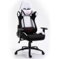 Furniture 4 Gamers FG38 Szövet Gamer Szék Fehér