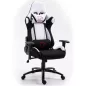 Furniture 4 Gamers FG38 Szövet Gamer Szék Fehér