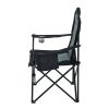 AKORD FOTYN Összecsukható Kemping Szék Fekete-Szürke Oxford Szövettel