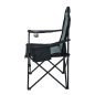   AKORD FOTYN Összecsukható Kemping Szék Fekete-Szürke Oxford Szövettel