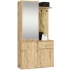 AKORD Entro Előszoba Szekrény Artisan Tölgy