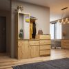 AKORD Entro Előszoba Szekrény Artisan Tölgy