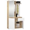AKORD Entro Előszobai Szekrényrendszer Artisan Tölgy/Fehér