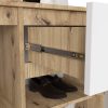 AKORD Entro Előszobai Szekrényrendszer Artisan Tölgy/Fehér