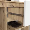 AKORD Entro Előszobai Szekrényrendszer Artisan Tölgy/Fehér