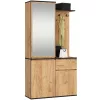 AKORD Entro Előszoba Szekrény Craft Tölgy