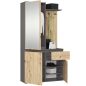   AKORD Entro Előszobai Szekrénysor Grafitszürke/Artisan Tölgy