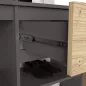   AKORD Entro Előszobai Szekrénysor Grafitszürke/Artisan Tölgy