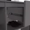 AKORD Entro Előszoba Szekrényrendszer Grafit Szürke Tükörrel