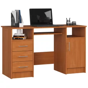 AKORD Ana Laminált Íróasztal Éger 124 cm
