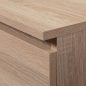 AKORD CLP A-11 Számítógépasztal Laminált Sonoma Tölgy 6 Fiókos