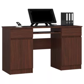   AKORD CLP A5 Számítógépasztal Laminált Wenge Kihúzható Billentyűzettartóval