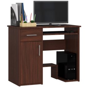 AKORD JAY Kompakt Számítógépasztal Wenge 90cm