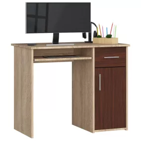 Pin Sonoma Tölgy / Wenge Íróasztal