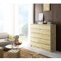AKORD CLP Artisan 10-Fiókos Tölgy Komód