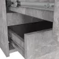 AKORD CL100 Beton Komód 6 Fiókos Laminált Matt