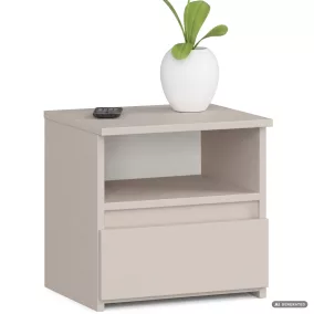   AKORD Furniture Factory CLP CL1 Éjjeliszekrény Laminált Kaszmir