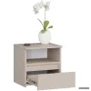 AKORD Furniture Factory CLP CL1 Éjjeliszekrény Laminált Kaszmir