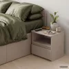 AKORD Furniture Factory CLP CL1 Éjjeliszekrény Laminált Kaszmir