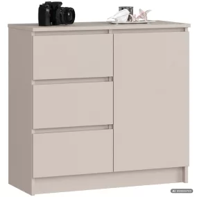 AKORD Jerry K80 Komód Laminált Kaszmír